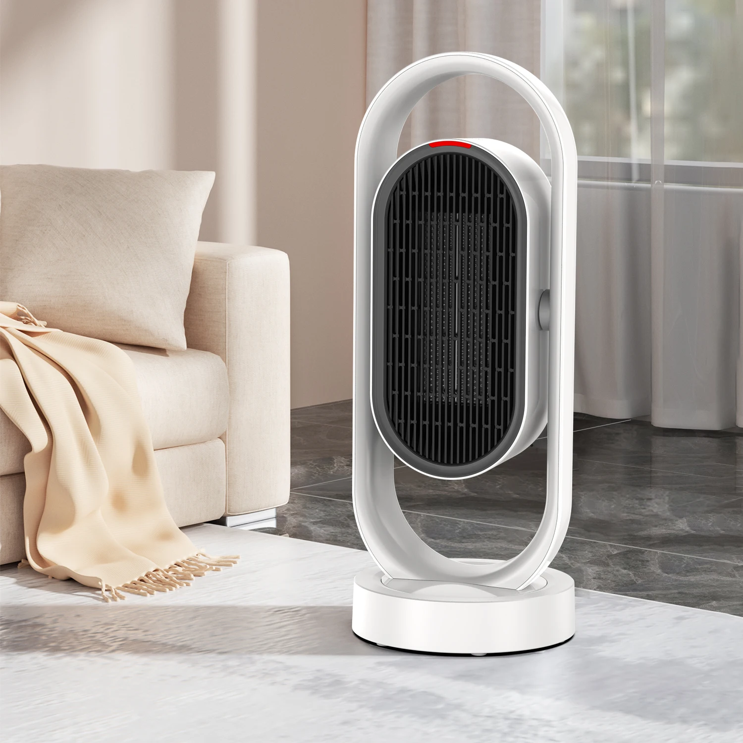 DOUHE OEM Factory Price Electrical Desktop Space 110 Volt Portable Winter Home Office Rv Warmer Large Oscillating Room Heater