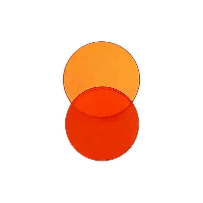 Manufacturer optical Colored Dichroic glass filter long pass Dichroic filter glass for projector