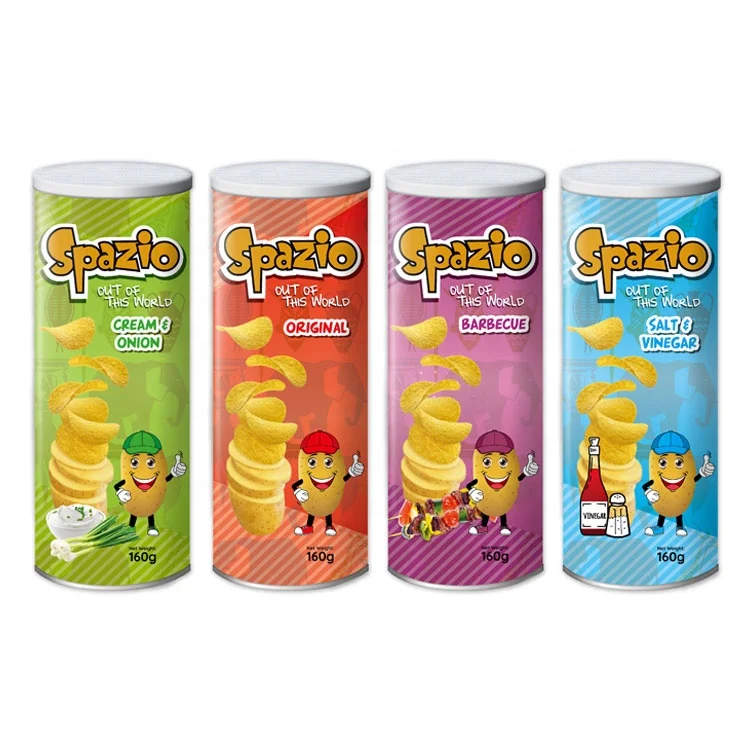 Delicious Potato Chips Snacks Can Food