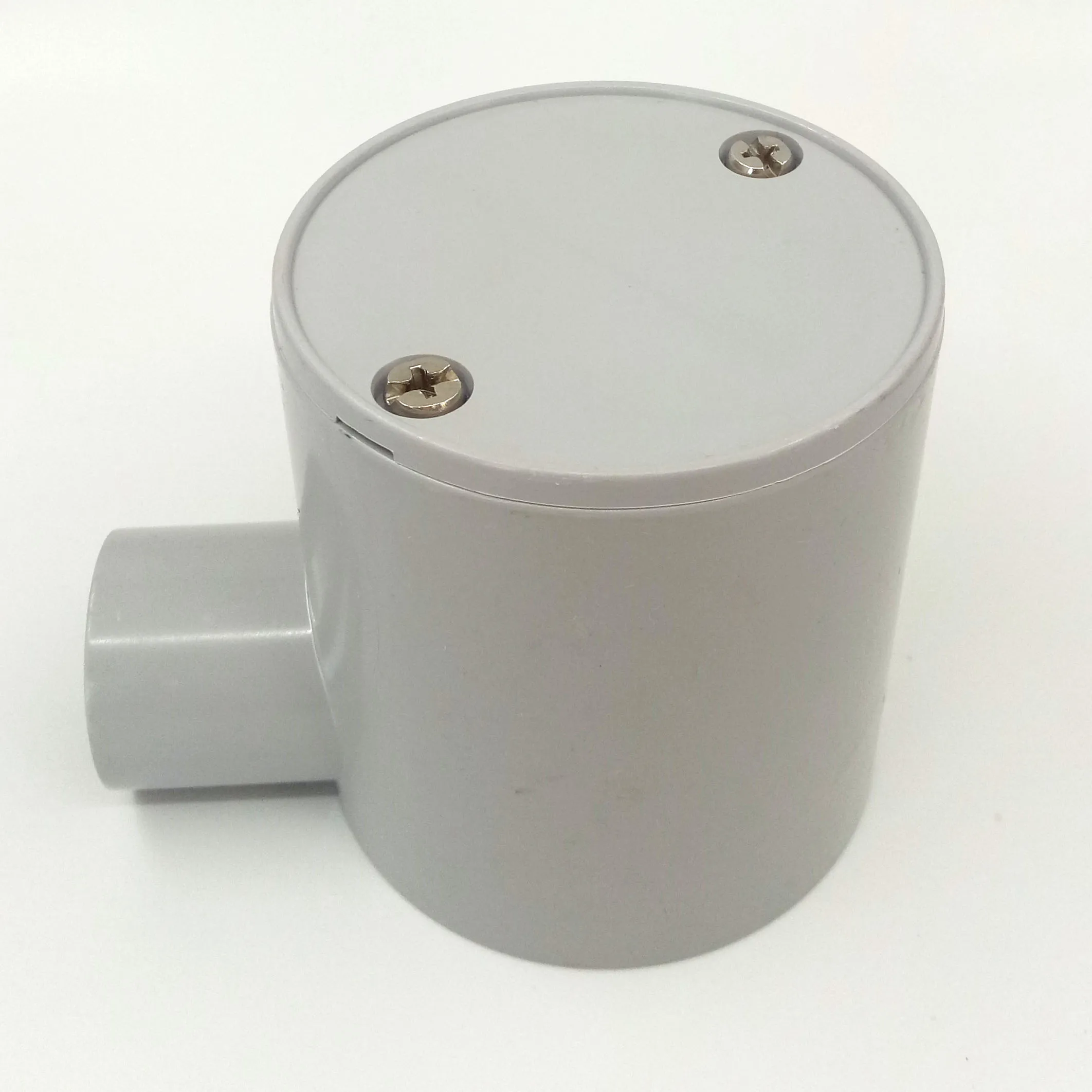 Electrical Conduit Fitting PVC Pipe Deep 4 Way Round J/BOX Junction Box  With 4 Way Entries