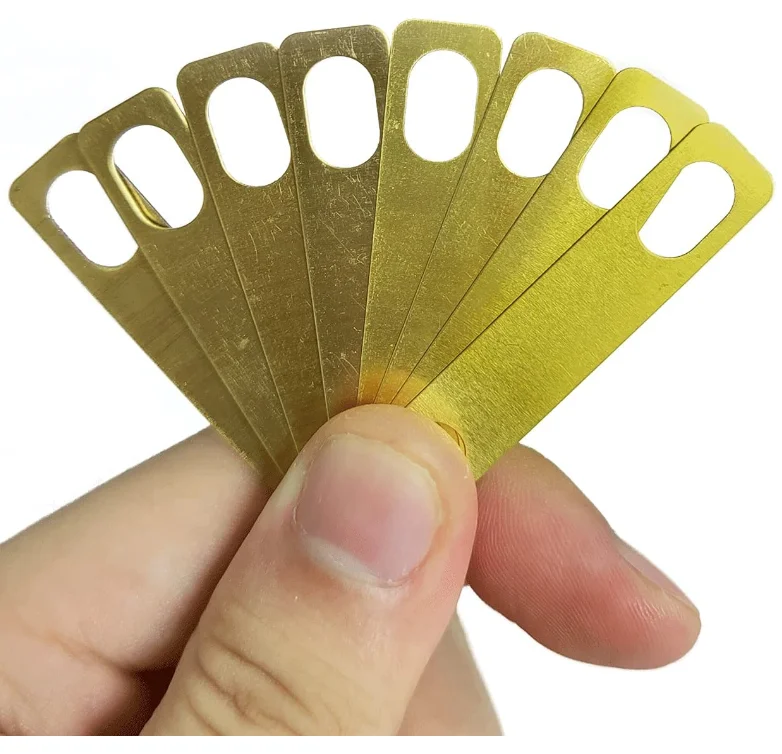 Connection Guitar Neck Shim Durable Heightening Gasket Musical Bass Instrument Accessories Tool Brass Compact Easy Install