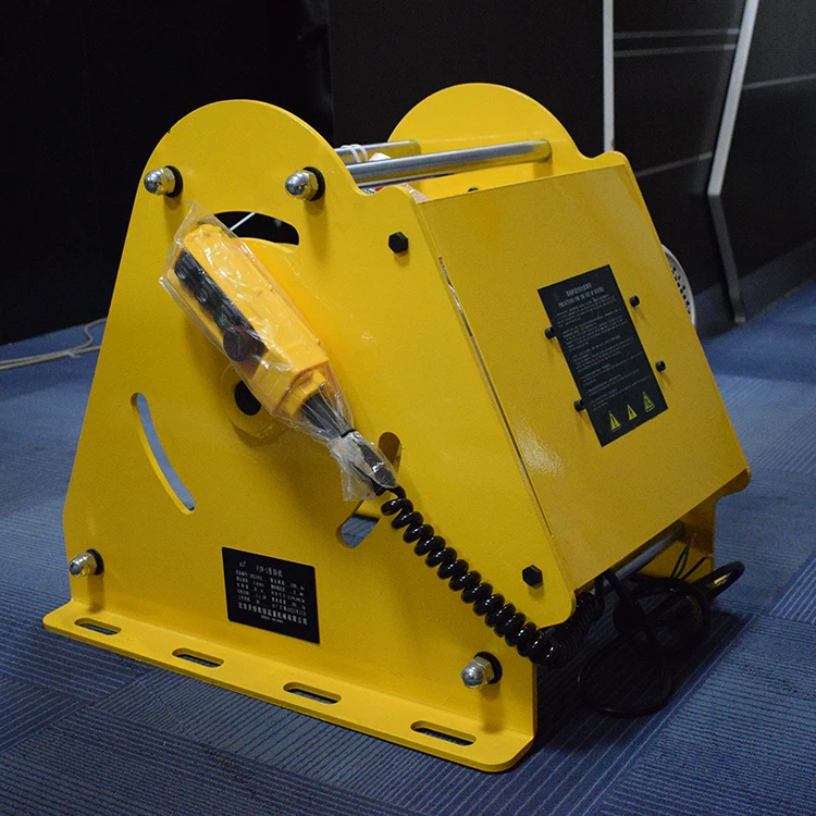 electric portable boat trailer crane wire rope winch cable mineria winches