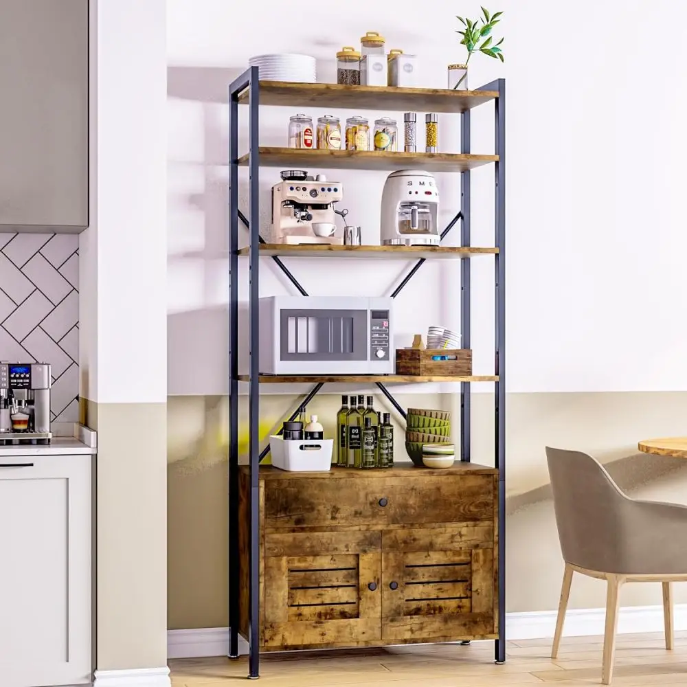 Storage Cabinet Bookshelf Bookcases Book Shelf with Drawers Factory Wholesale Industrial Wood Furniture Wooden Home Carton Iron