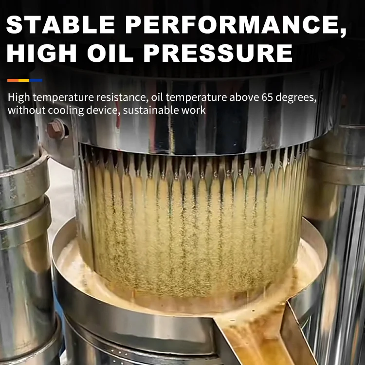 Organic Oil Pressing Machine Avocado Rape Seed Palm Castor Olive Hydraulic Cold Oil Press Machine