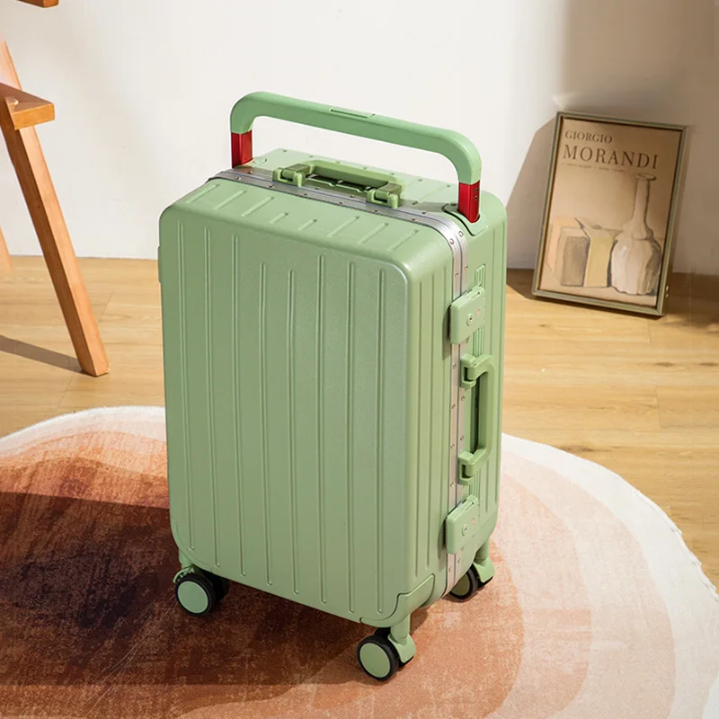Wide Pull Pod Handle Large Capacity Carry-Ons Travel Bag With Usb Charger Multifunction Suitcase Stylish Appearance Tsa Lock