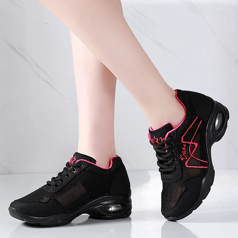 
Factory in stock Big size 36-41 Women dancing Walking wedge Platform sneakers 2020 breathable Thick Bottom running sport shoes 