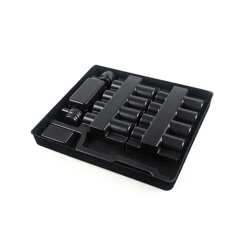
Flocking plastic blister tray radiator blister tray PS plastic tray 