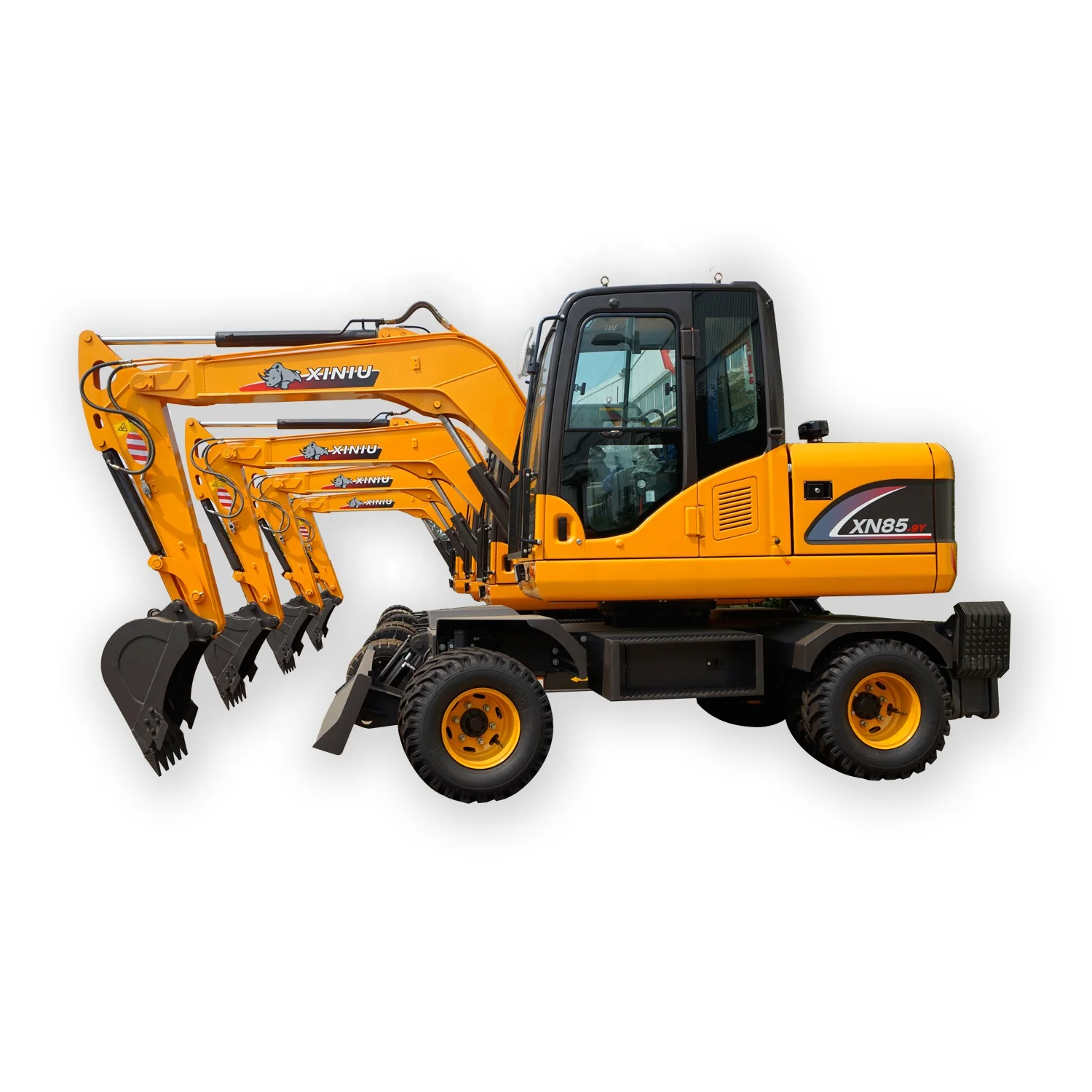 XN85-9x Vietnam Hot Sale Excavator Truck Engineering Equipment Backhoe Loader digger