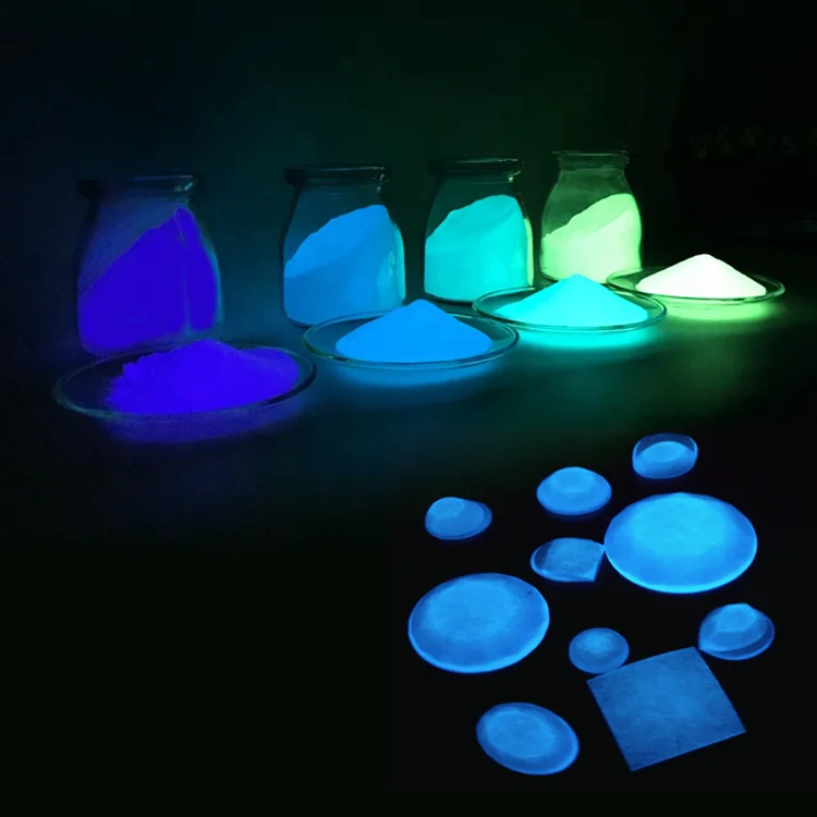 Kolortek bulk strontium aluminate powder glowing in the dark photoluminescent pigment