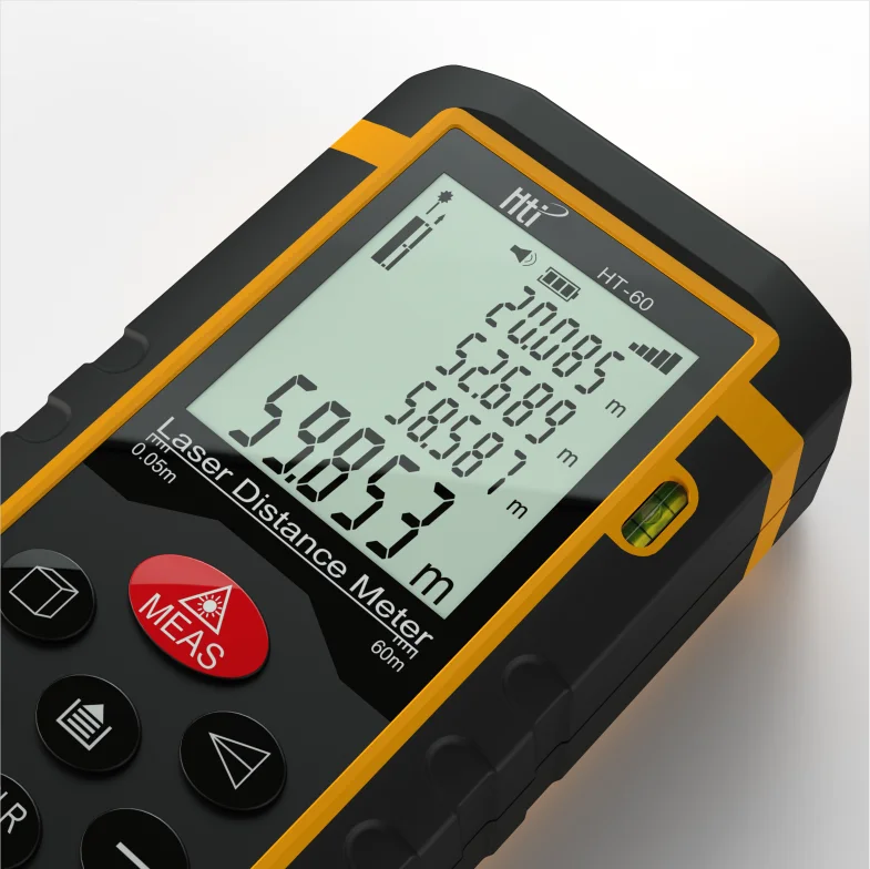 Лазерный дальномер 60 м лазерный дальномер построить устройства линейка тестовый инструмент 2*1,5 промышленного типа для большого количества расстояние устройства