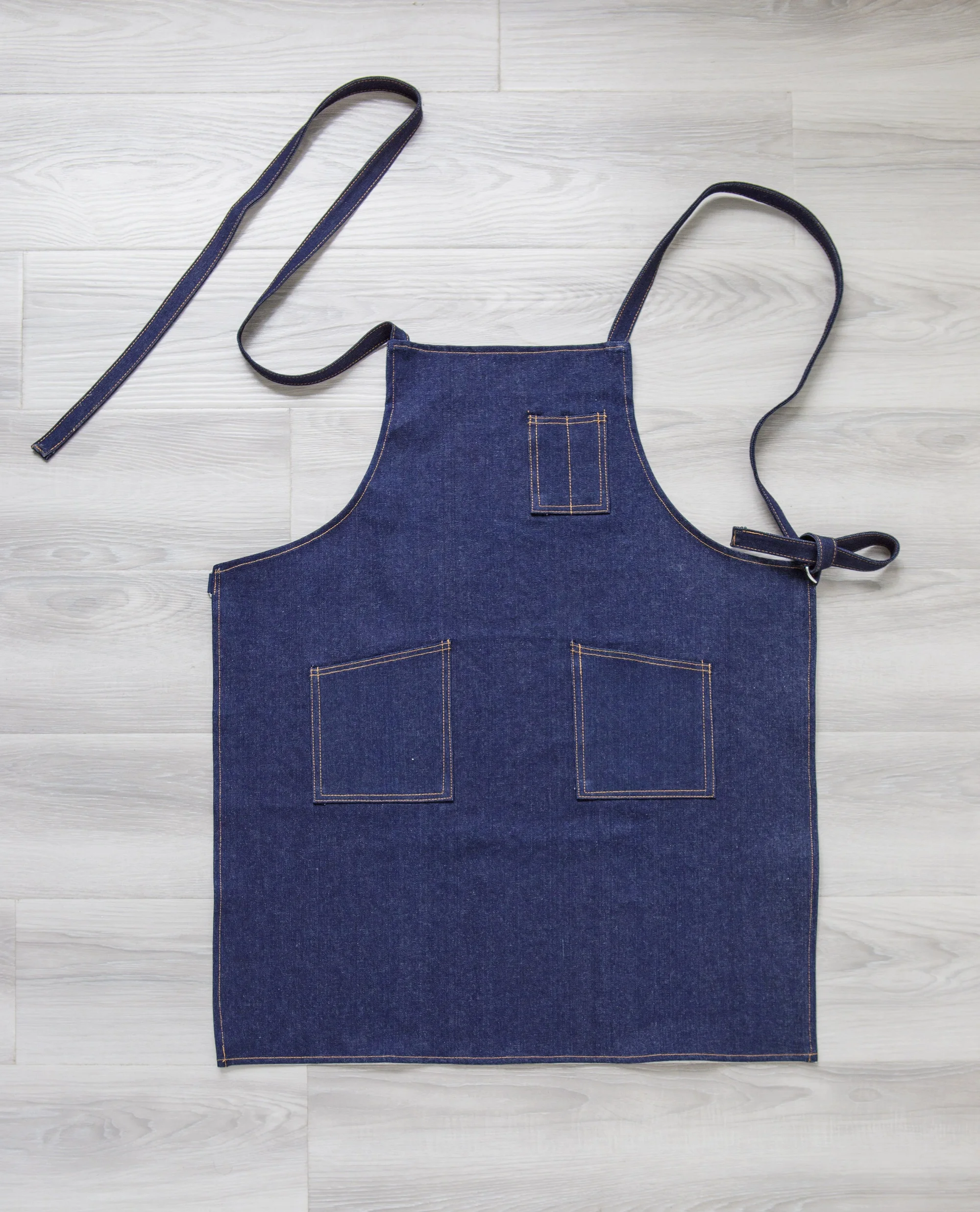 Factory Customize Denim apron 100%cotton Apron waterproof apron