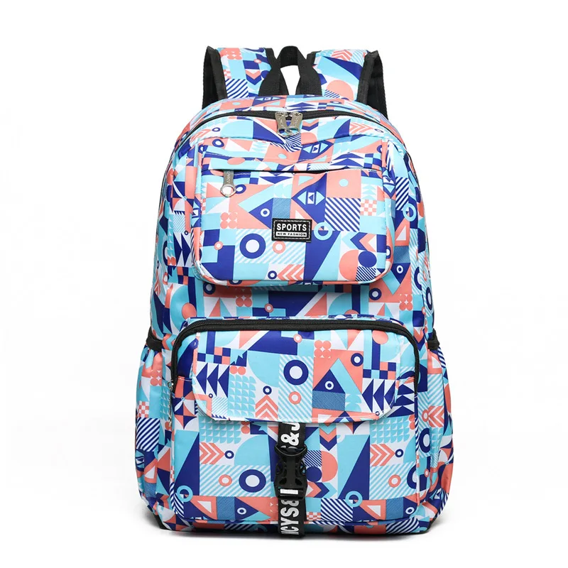 New Large Capacity Cartoon Pattern Travel Backpack for Girls and Boys Casual School Backpack Kids School Bag