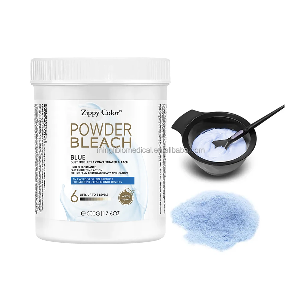 Professional Hair Bleach Powder Orange Vivid Color Professional Hair Bleaching Powder Lightening  Black Hair Bleach