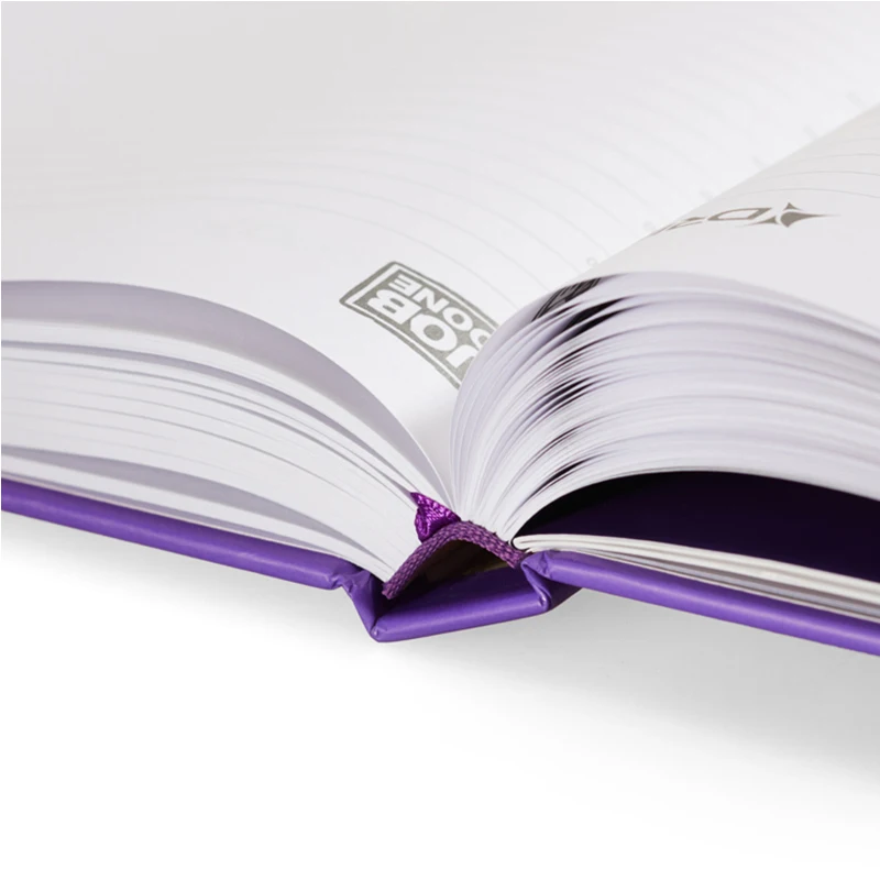 PU leather notebook printing Custom journal planner notebook printing