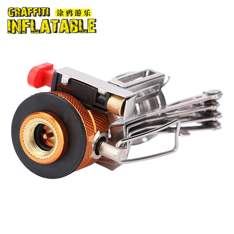 Outdoor burner compact folding portable stove foldable ideal cooker Mini camping gas stove