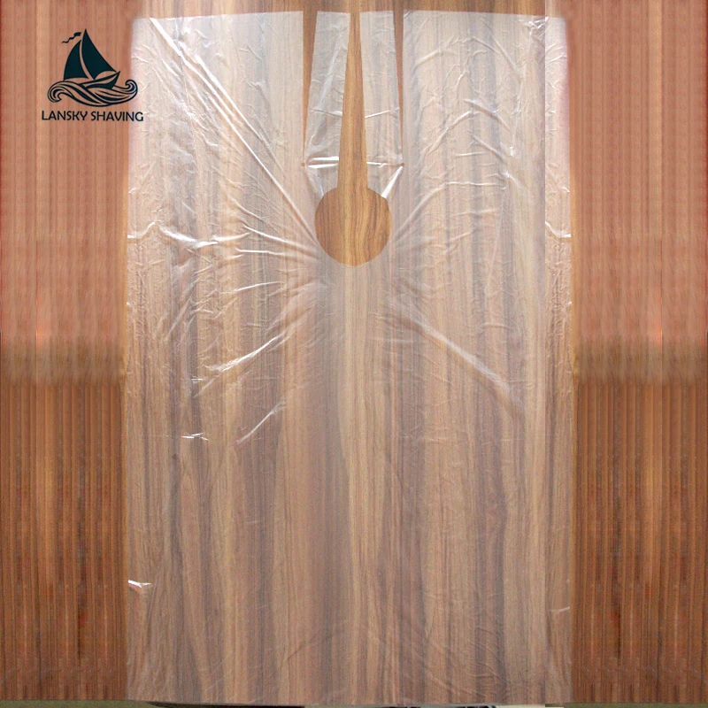 New Arrival Professional Pe Disposable Hair Cape