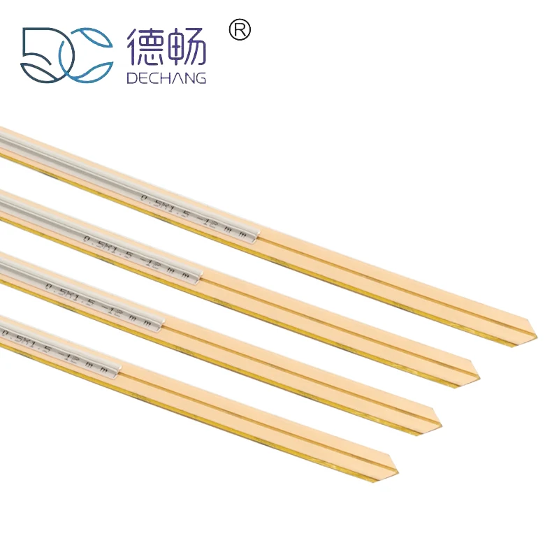 Creasing Matrix Tesa Tape Die Cutting Adhesive Plastic Reserse Bend Creasing Matrix for Die Cutting Machine