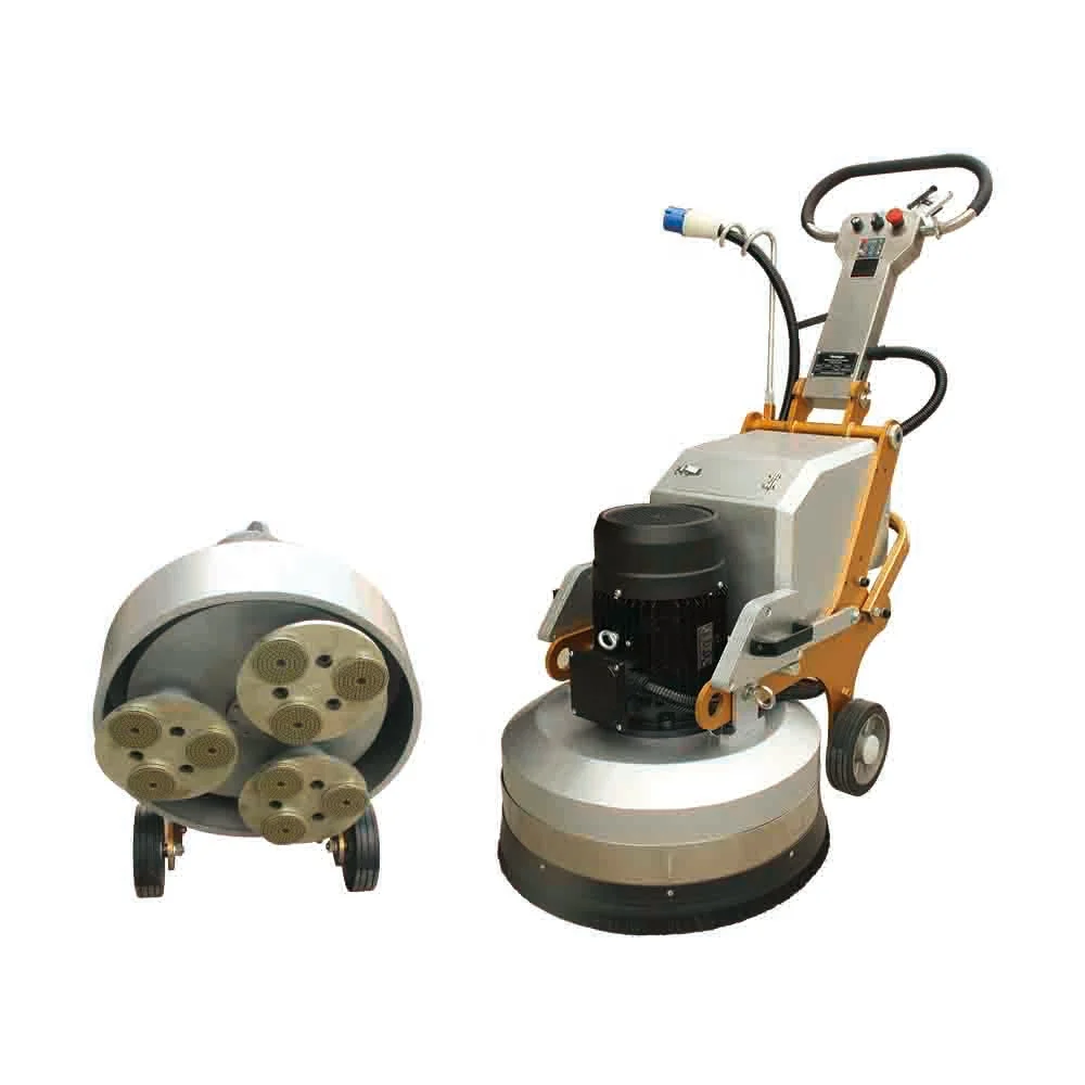 220V 9 Heads Planetary Concrete Grinder 5.5KW 240V Floor Polishing Machine