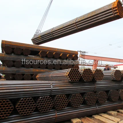 
ROUND BLACK IRON Q195 Q235 STRUCTURAL STEEL PIPE 2 inch 4.0 mm 3 inch 6.0mm high quality carton Steel Pipe 
