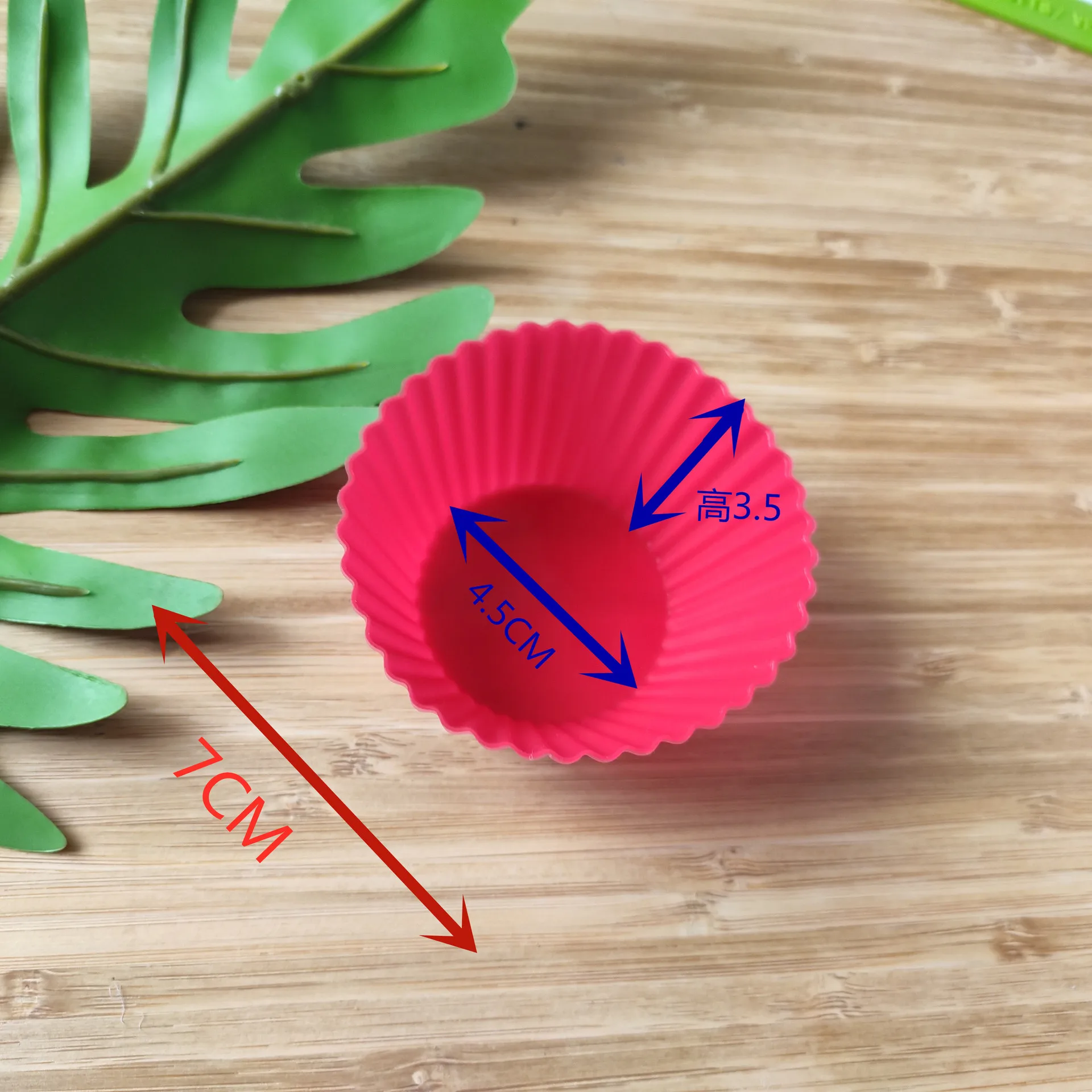 24 Pack Reusable Silicone Cake Molds Baking Molds Muffin Cups Nonstick & Heat Resistant Cupcake Baking Liners