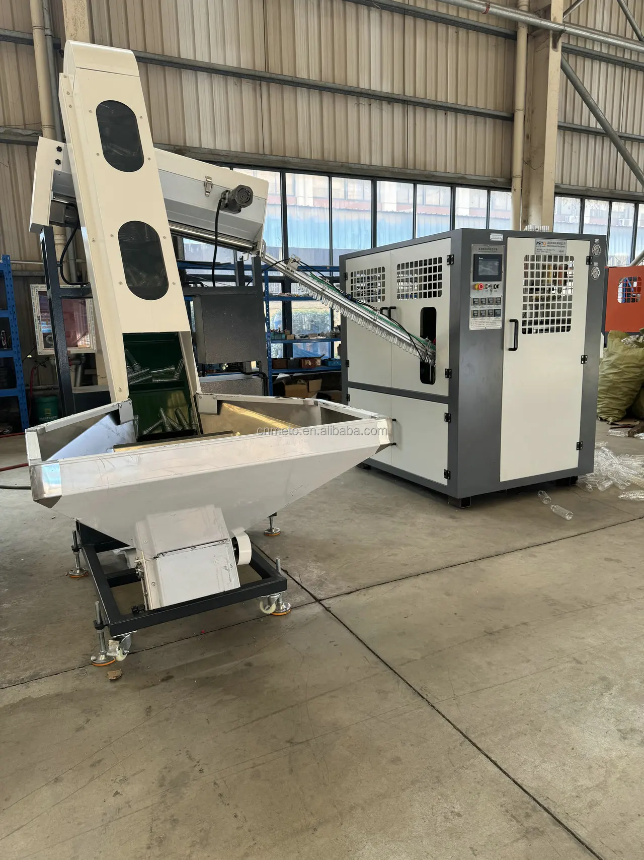 Full automatic servo motor control PET preform heating stretching blowing machine 2 cavities for 600ml bottle