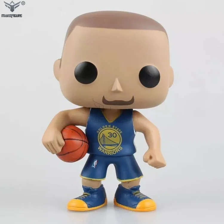 basketball players vinyl pop figure, custom big head basketball player vinyl pop figure, basketball stars cartoon vinyl pop toy