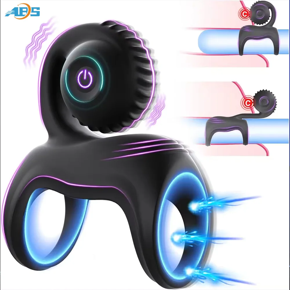 Source Factory No MOQ Custom Logo Color Package Food Grade Silicone Sex Toys Delay Time Cock Ring For Men