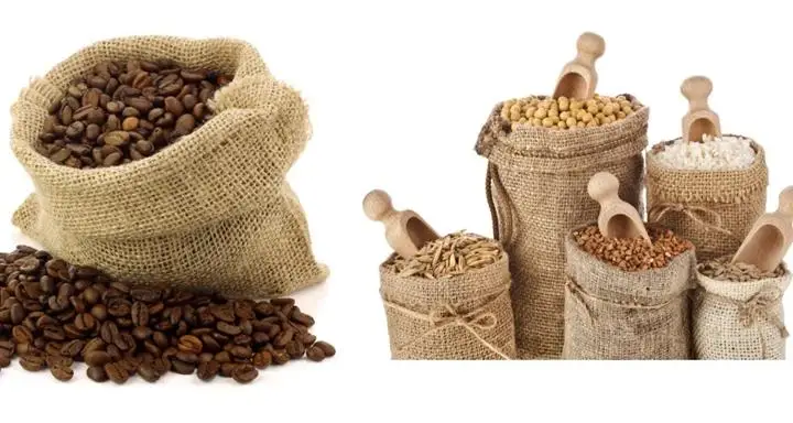Hessian Burlap Sack Bangladesh 100% Jute Sand Bags Supplier Brown 50KG Gunny Bags With String