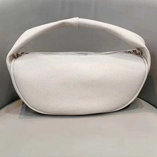 YIMYIK 2022 New Fashion Plain Handbag Litchi Pattern Designer Shoulder Bag with Chain