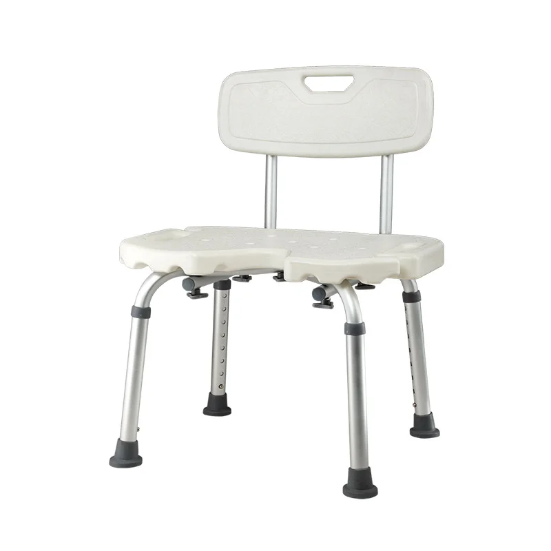 Bathtub Shower Chair for Elderly Non-Slip Safety Handicap Aluminium Alloy Bath Chair Shower Seat
