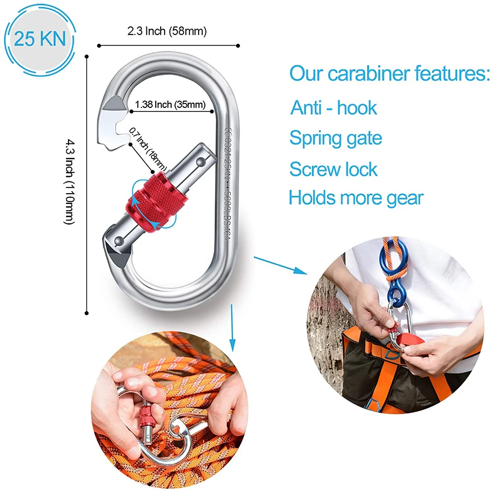 Альпинистская веревка 10 м/20 м возможностью погружения на глубину до 30 дерево восхождение ropediameter статического Скалолазание