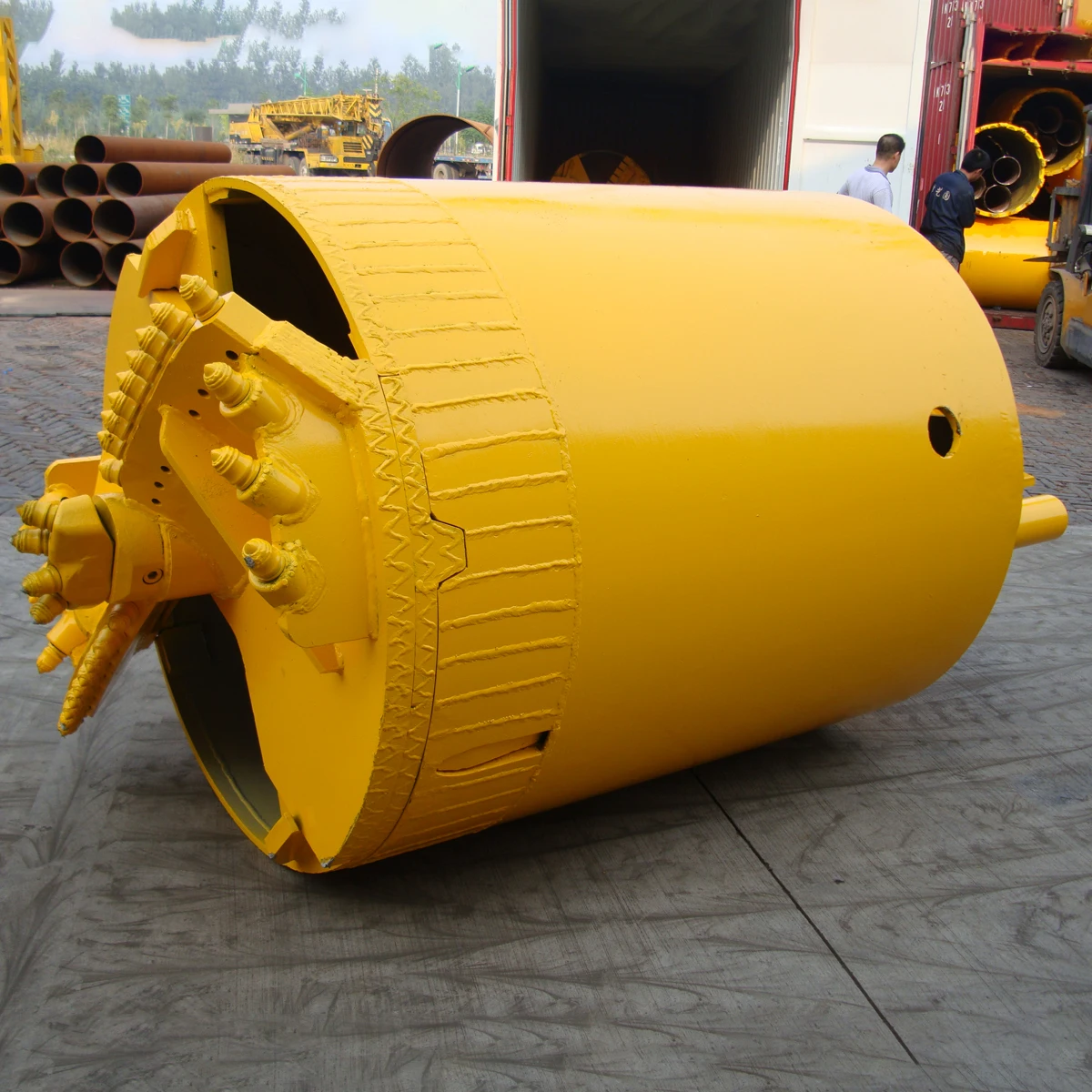 Professional Manufacturer Customized Cutting Diameter Standard Drilling Soil Bucket