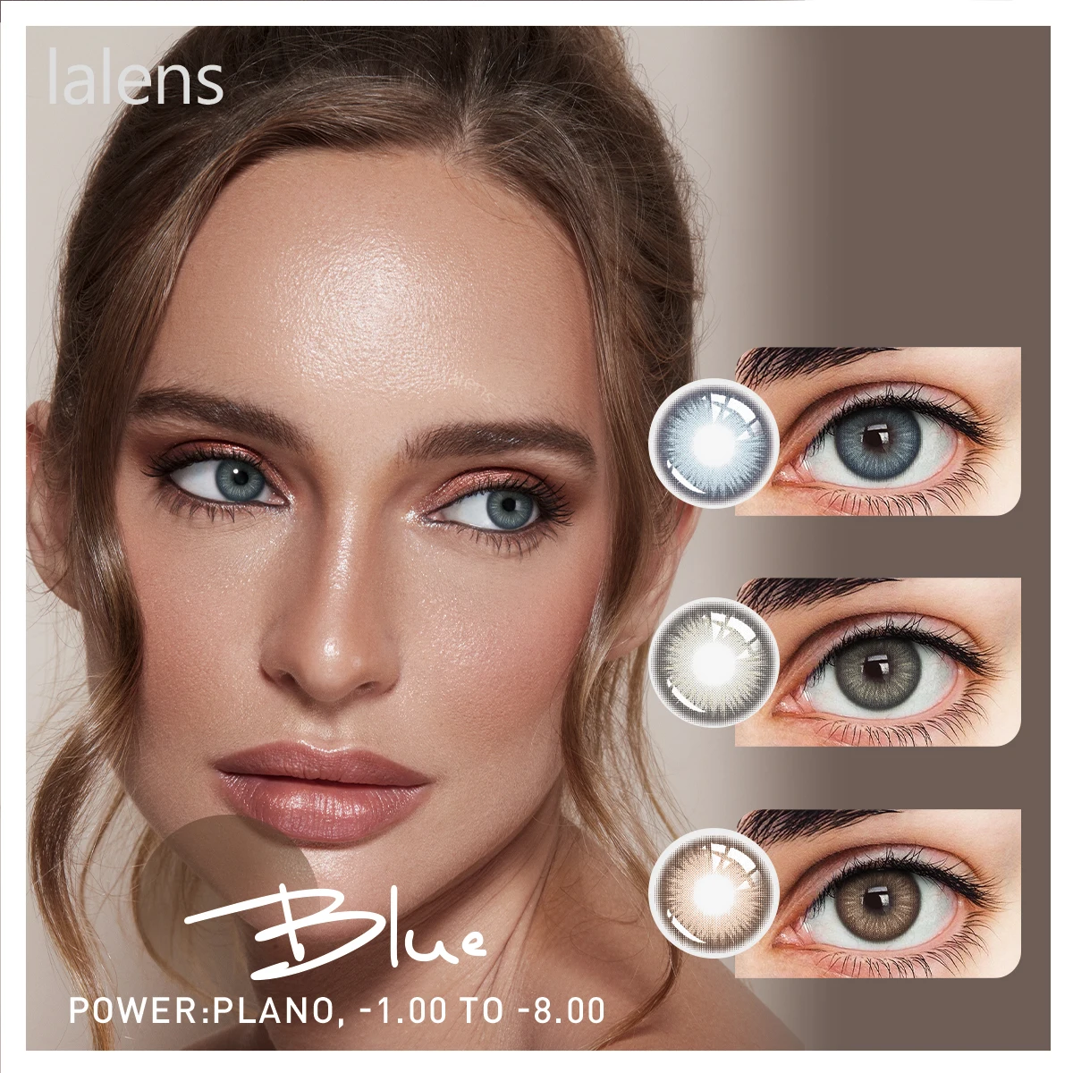 Leermoo Wholesale Circle Soft Color Contacts Hot Sale Yearly Use Prescription From Plano to 800 Savage Colored Contacts Lens