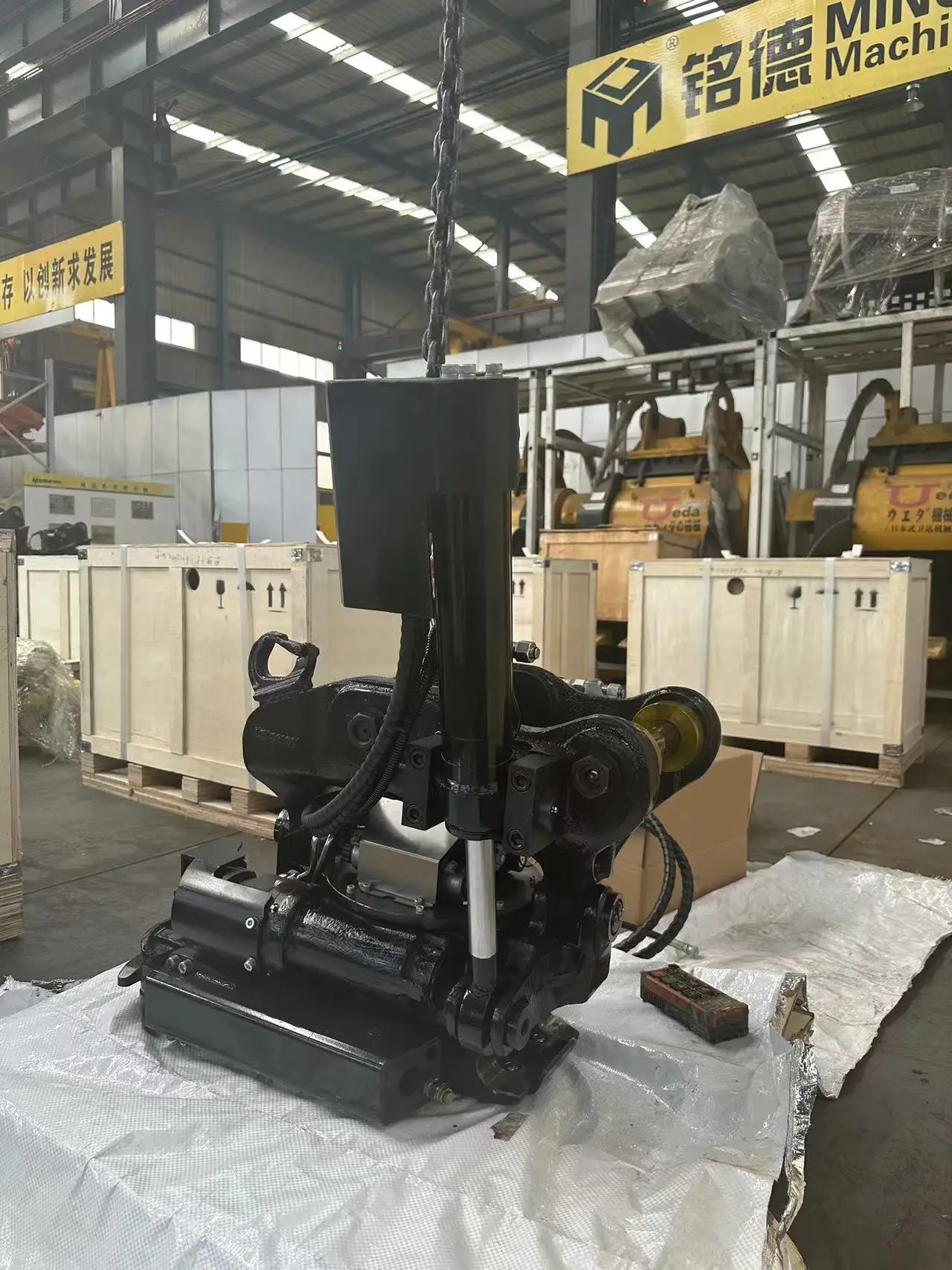 MONDE excavator quick hitch fast delivery rototilt rotator for excavator