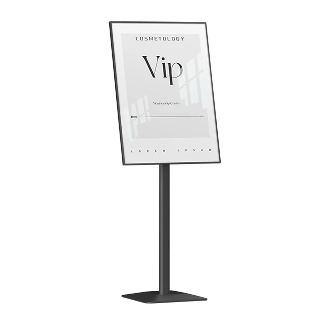 Upright signage at the entrance of the restaurant high-end lobby vertical hotel welcome sign guide sign advertising display sign