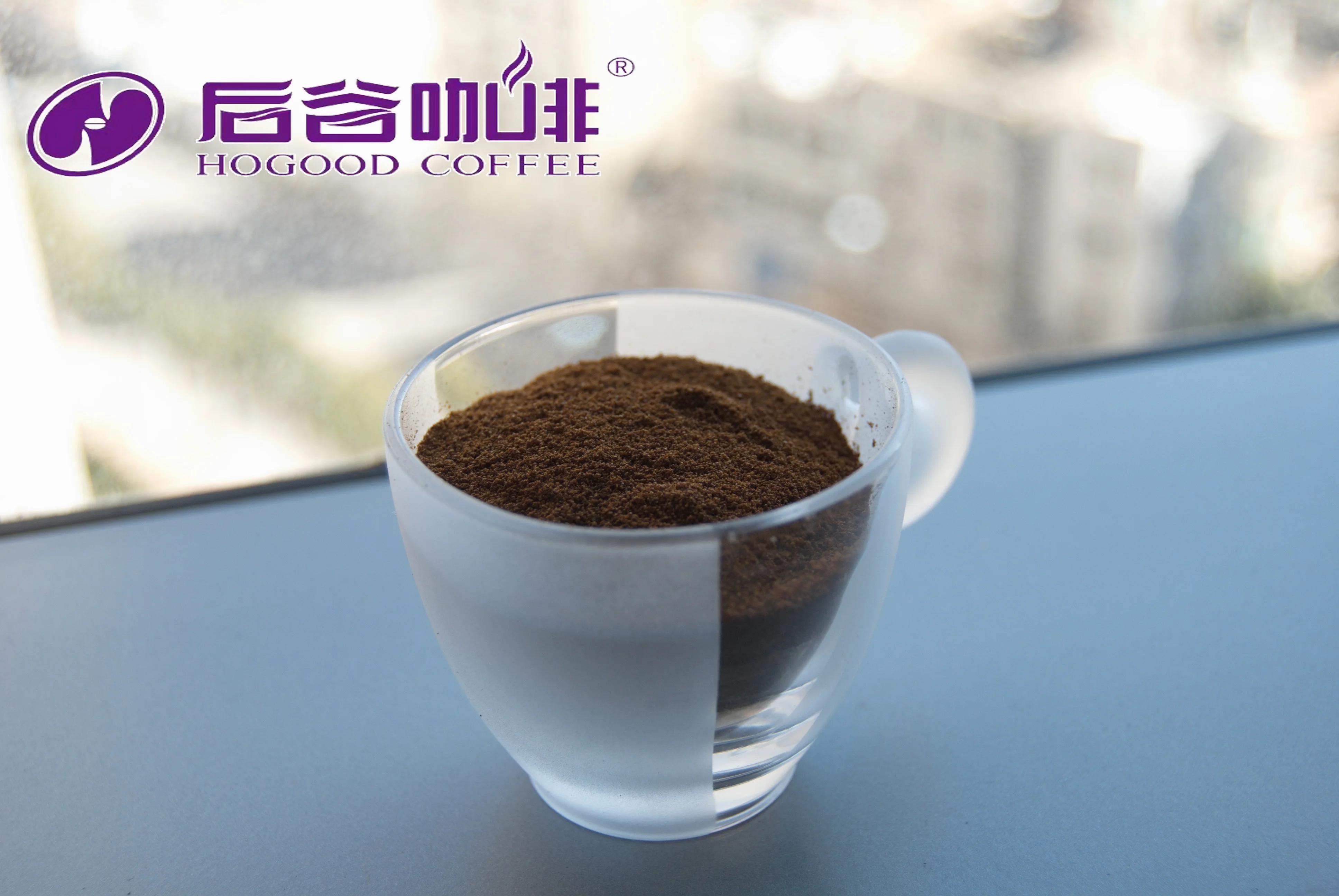Hogood Brand Spray Dried Instant Coffee Powder Factory Price Raw Material For Black Coffee