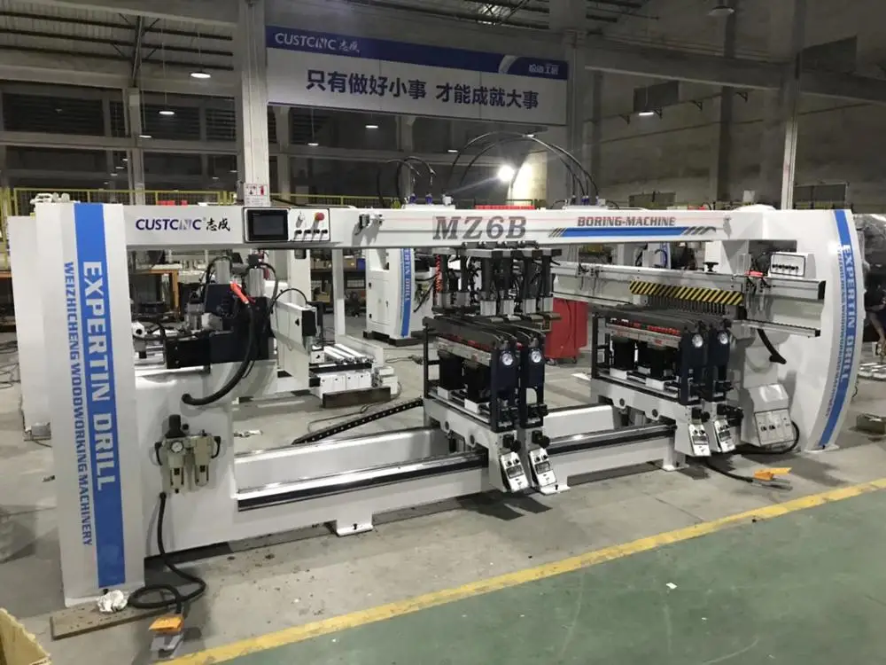 MZ6A Woodworking  Six Row/six-row multi-axis woodworking drilling machine