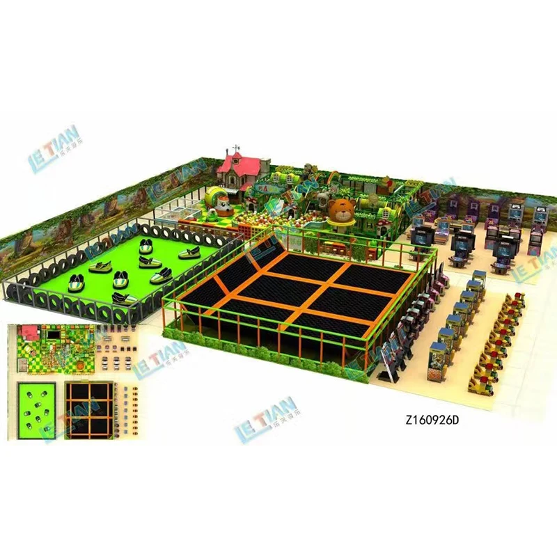 Zoshine 6/8/10/12/14/16/18FT Jumping bungee Trampoline Outdoor Trampoline for Kids and Adults with Safety Net and Spring Padding