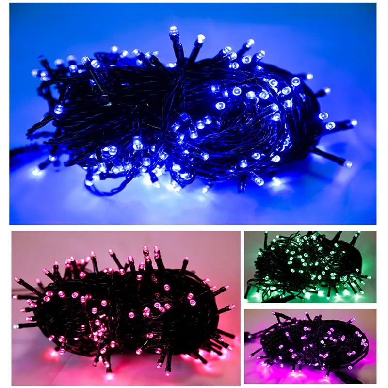 Led String Lights For Wedding 1m 10leds/2m 20leds/3m 30leds Christmas Luminous Fairy Led Lamp Key