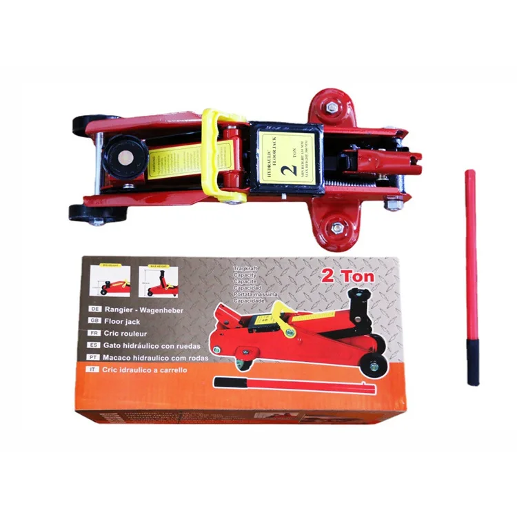 Factory 2T Horizontal Hydraulic Jack Heavy Duty 2 Tons Dual Pump Auto Jack Professional Car Repair Tools Quick Lift Floor Jack