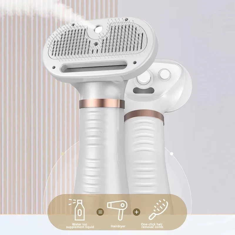 Wholesale Convenient Multifunction Pet Hair Dryer Hair Remover Pet Cleaning Spray Hair Dryer Grooming Brushes for Pet Care