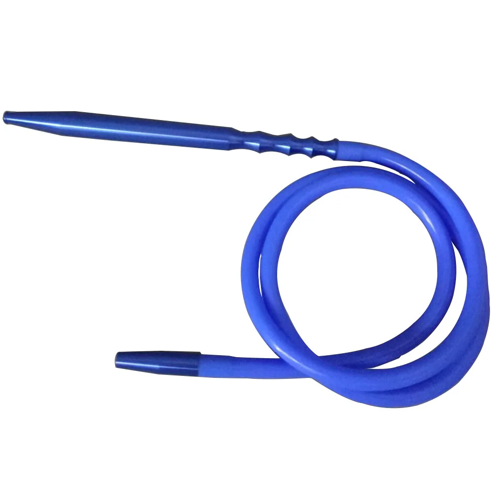 T016SH LVHE гибкий силиконовый резиновый шланг для кальяна разных цветов с алюминиевой трубкой