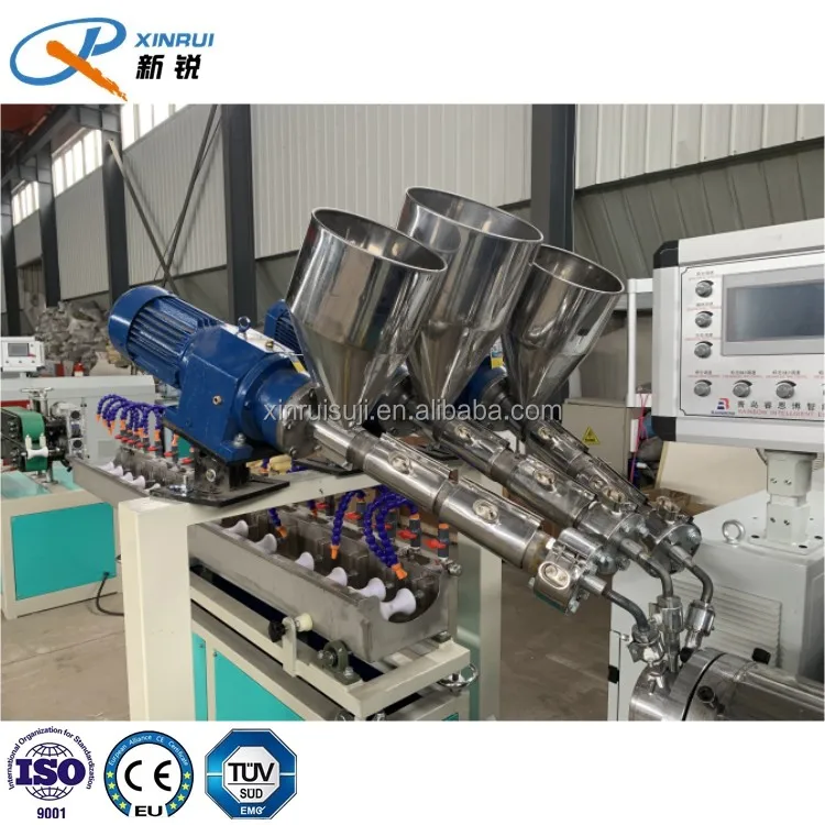 PVC Soft Garden Water Hose Machine Plastic PVC Fiber Reinforced Hose Tube Extrusion Line