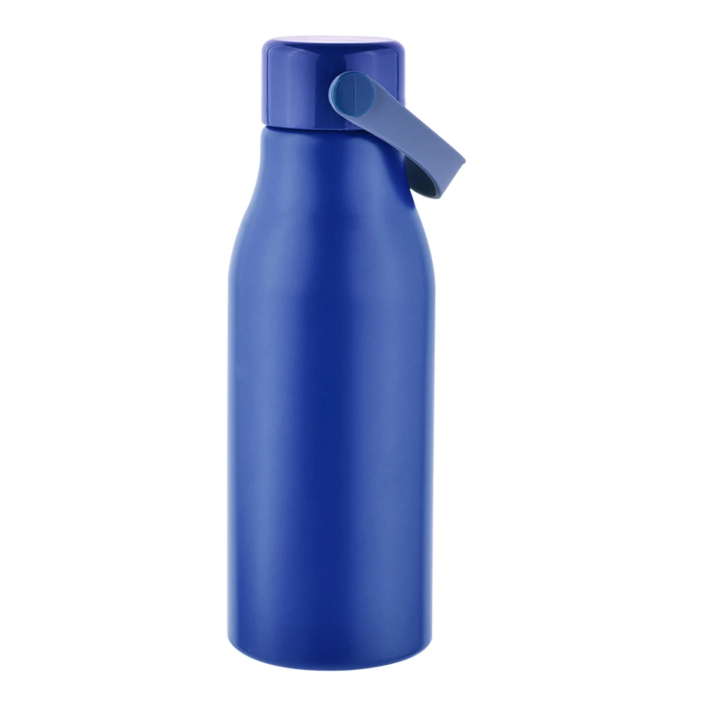 New Design Aluminum Sport Metal Drinking BPA Free ECO Friendly For LOGO Disposable Water Bottle 24oz 700ML With Lid and Handle