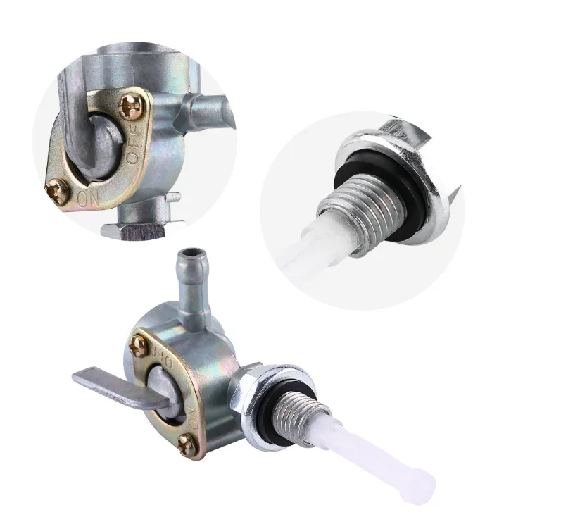 Fuel Tank Switch Valve Petcock M10 1.25 Generator Fuel Tap Gas Oil Tank Tap Pit Quad Engine Rebuid  for spare part