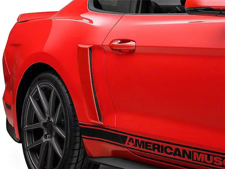  Боди для Ford Mustang 2015-2020 GT Style детали из полипропилена Боковая Отделка боковые