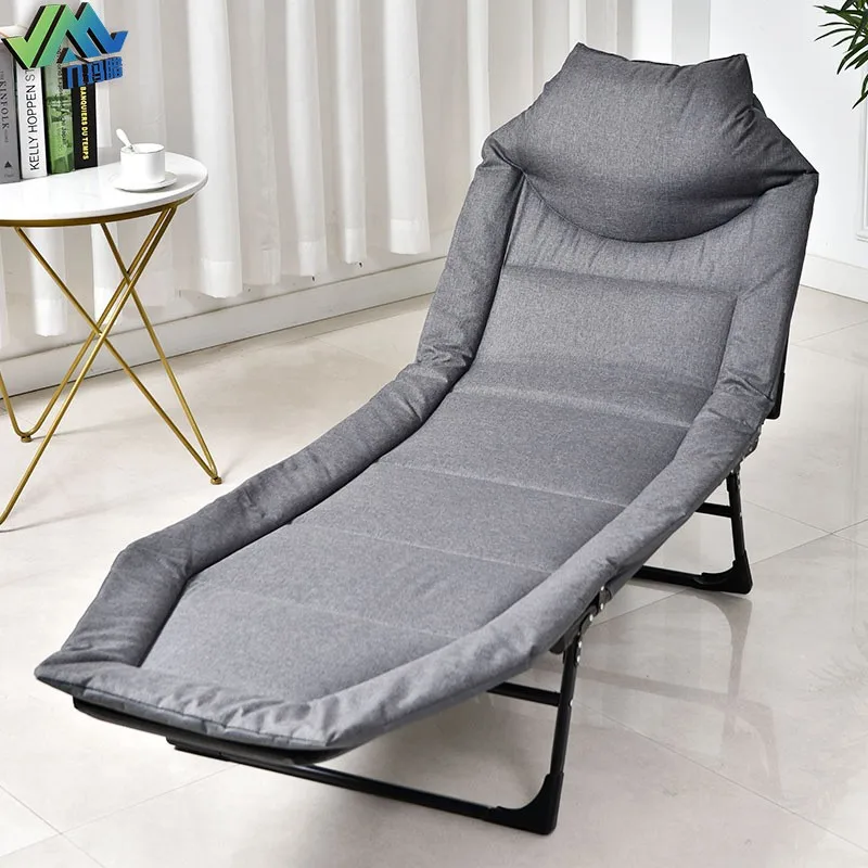 Modern Single Folding Air Bed Portable Foldable for Office Household Camping Bedroom Living Room Outdoor Use Home Furniture