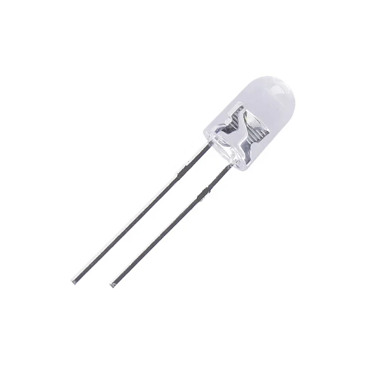 High Lumens Round Straw Hat Flat Top 2mm 3mm 5mm 8mm 10mm Through Hole Micro Led Diode