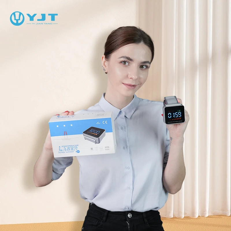 Заводская Лазерная акупунктура для очистки крови терапевтическое оборудование для высокого кровяного давления, высокий уровень сахара в крови