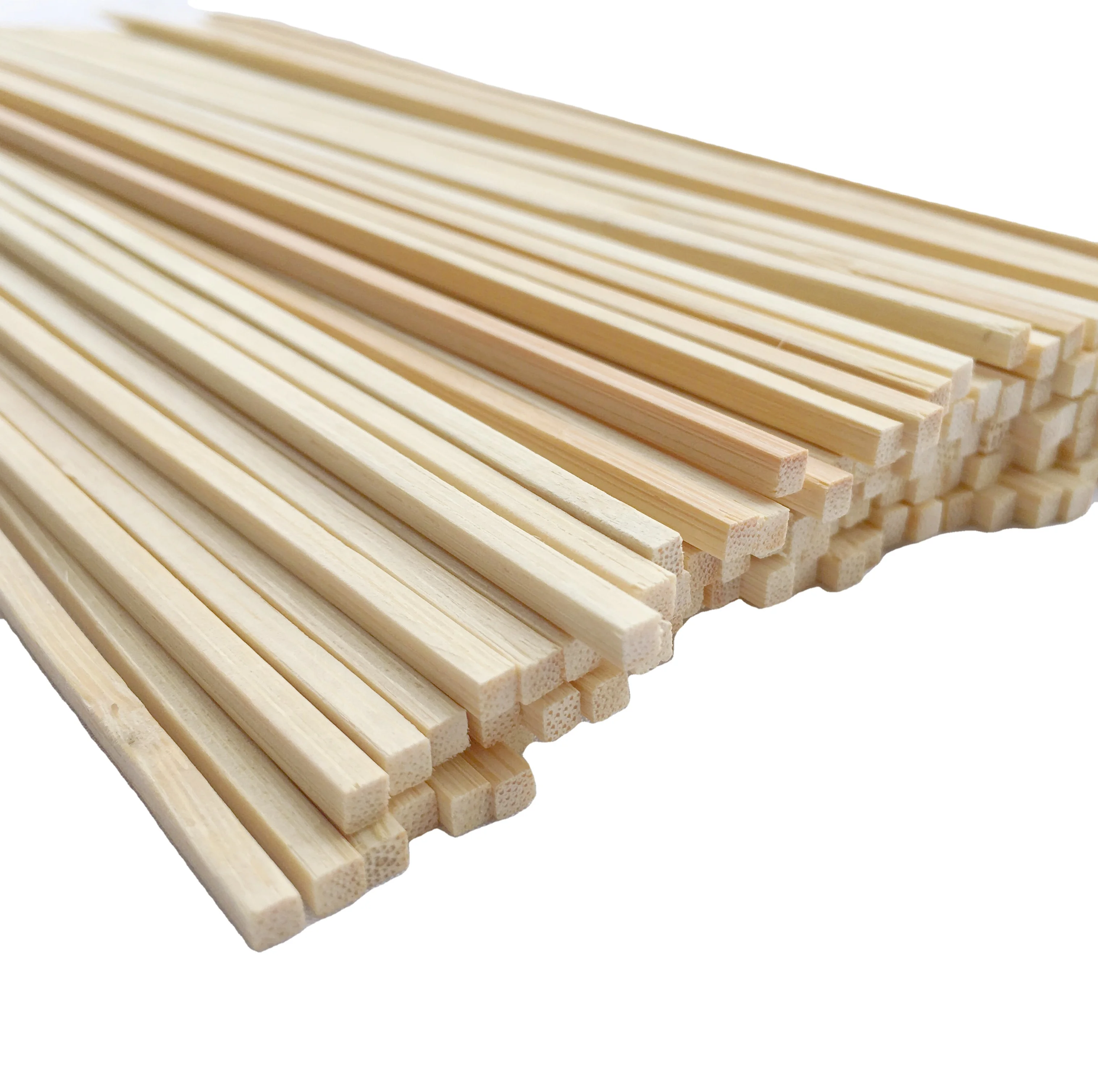 Factory price disposable square shape bamboo skewer
